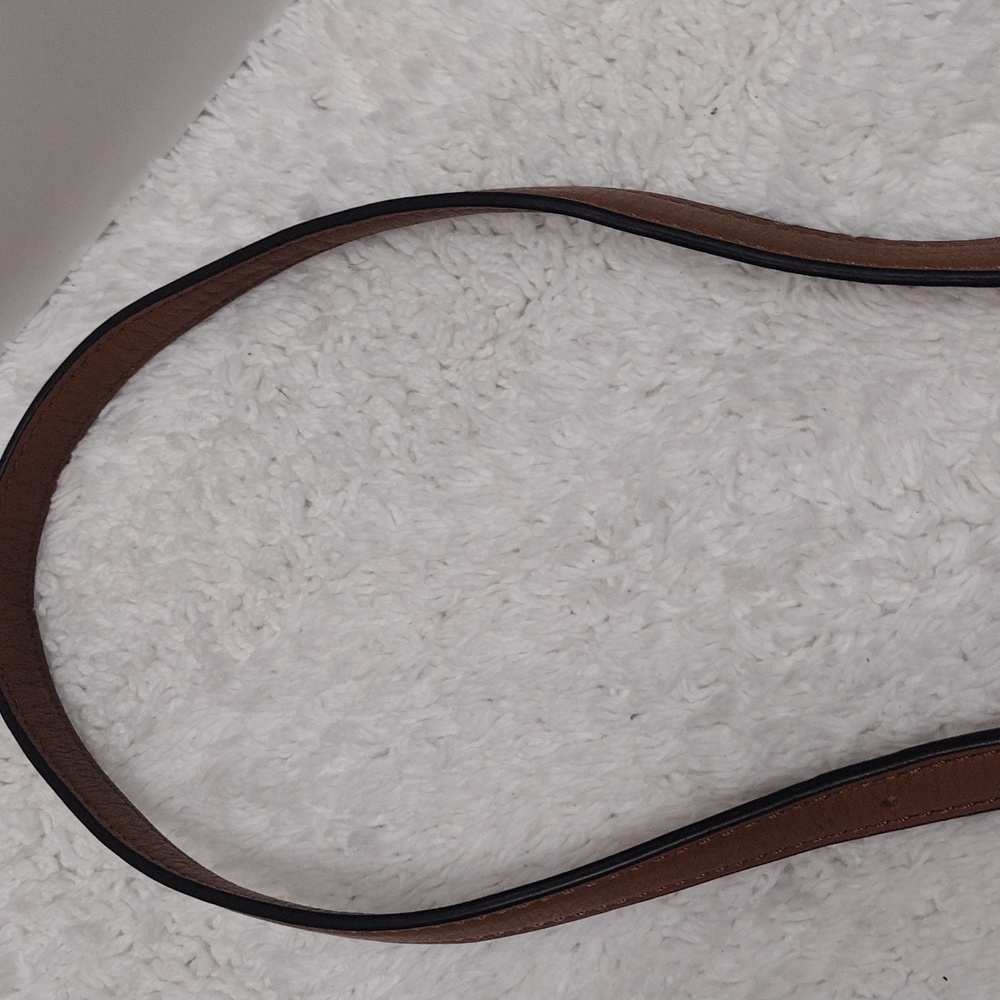 Michael Kors Brown 5 Eyelets Adjustable 38 1/2"- 43 1/4" Long x 5/8" Wide #99-31 - Picture 13 of 16